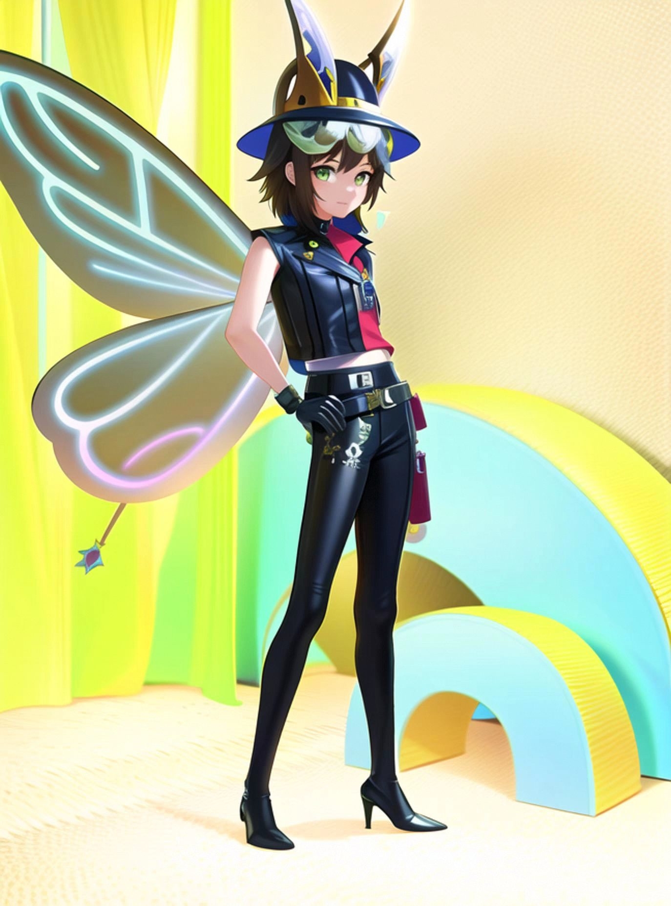 梦见赛博风格城市中的全身橡胶紧身衣:追求安全与完美的未来之梦