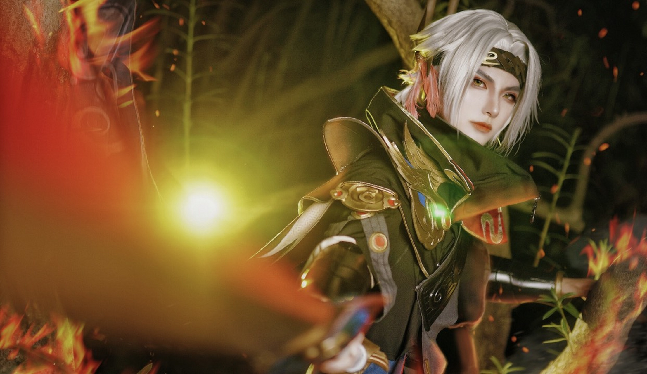 cosplay# #王者荣耀#  云鹰飞将:游长恩