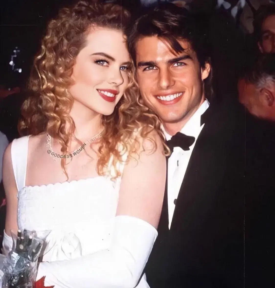 看妮可·基德曼和阿汤哥曾经的的合影,觉得真是养眼