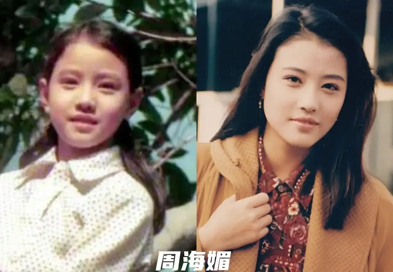 这些香港女明星们小时候的模样
