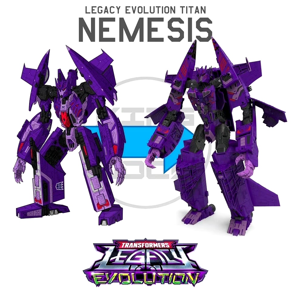 变形金刚 传世进化 泰坦级 报应号 设计欣赏