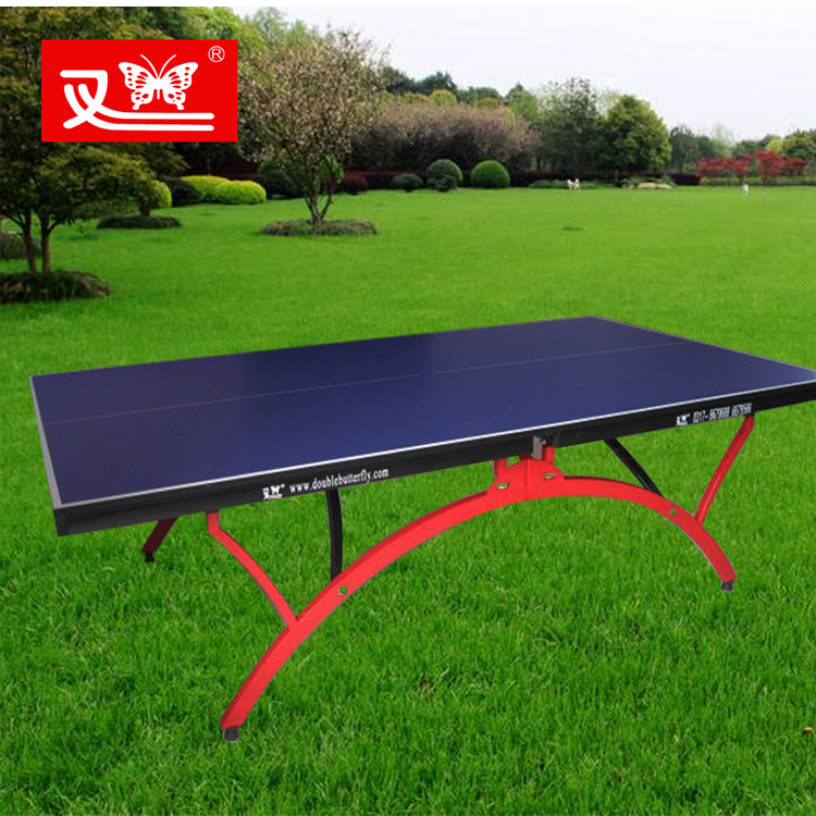 双蝶彩虹乒乓球台