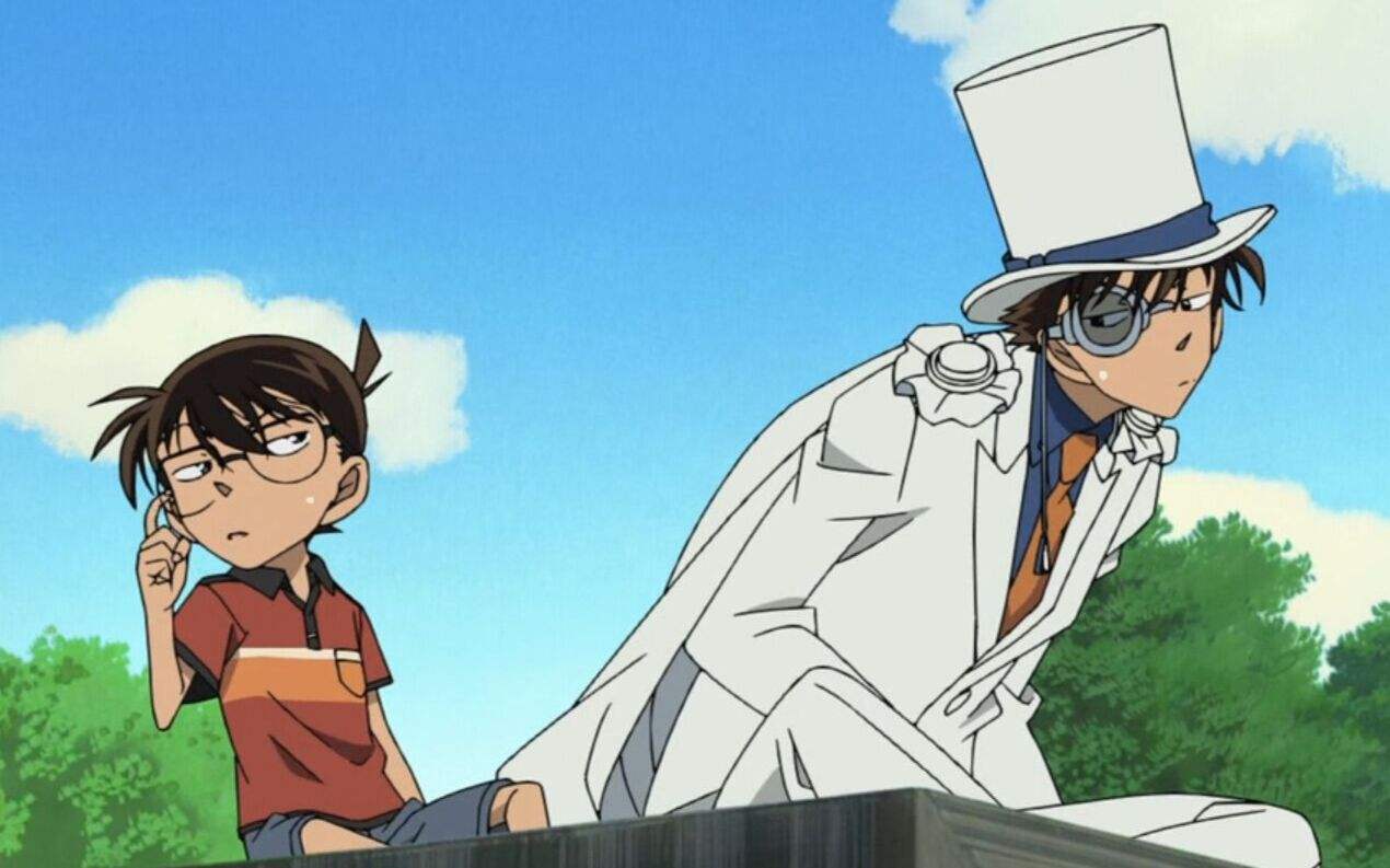 《柯南》怪盗基德版毛利兰,突然发现新一要将基德绳之以法的原因