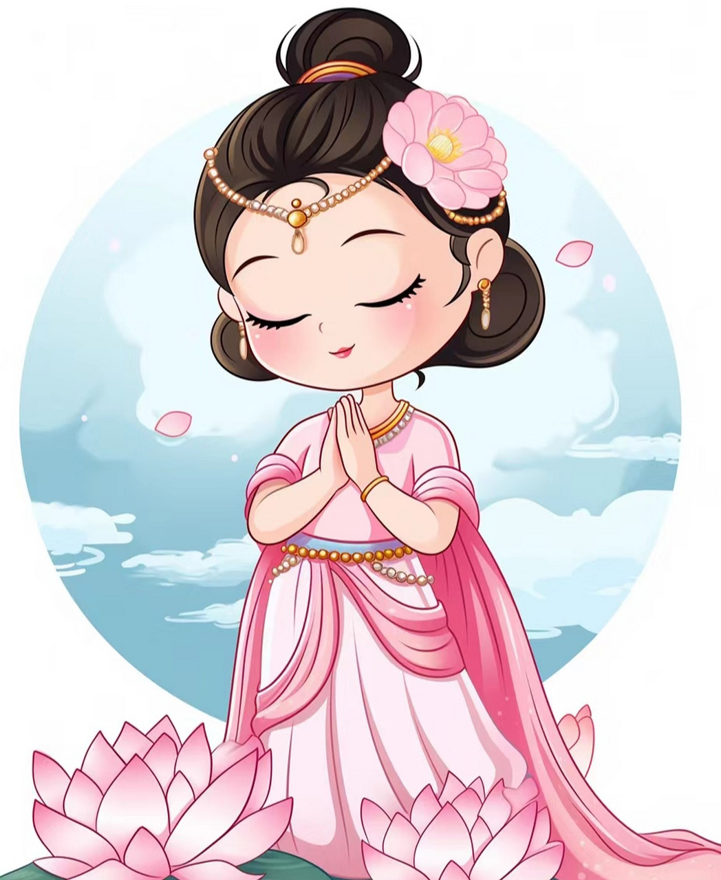 不一的佛系女孩