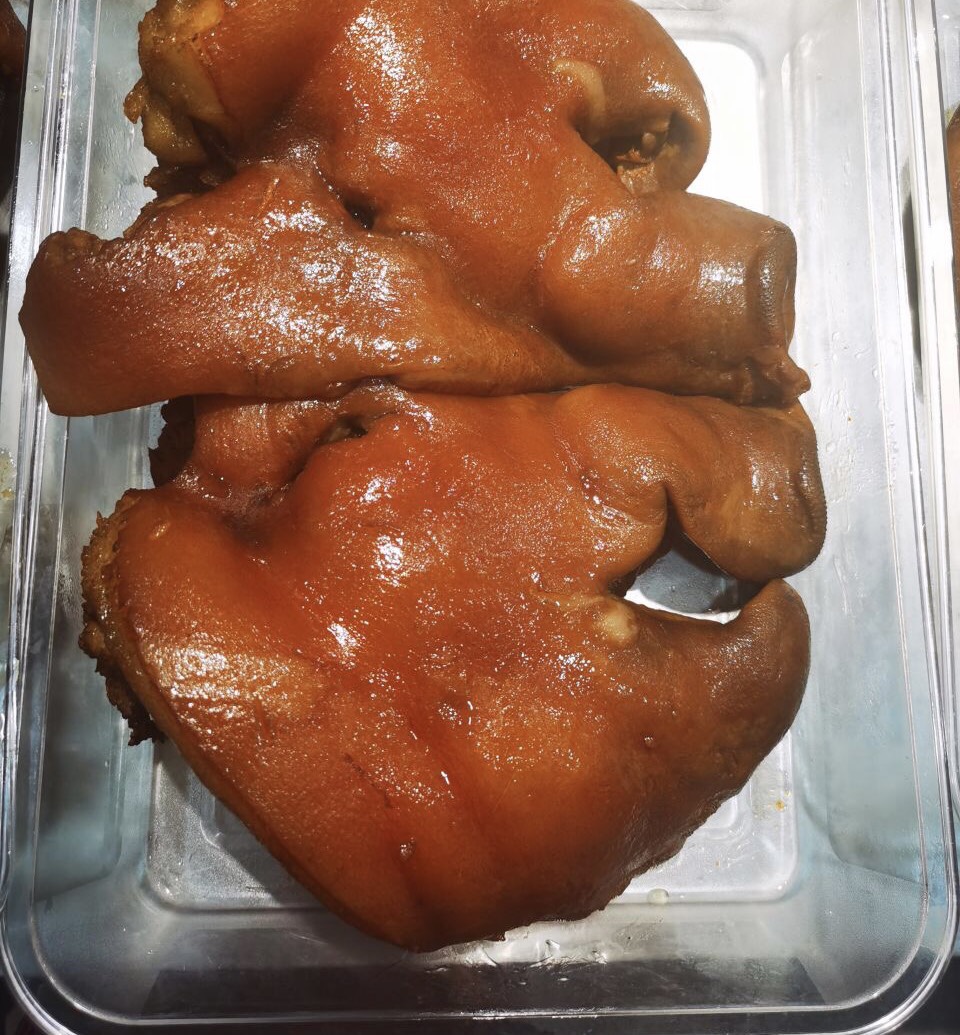 卤猪头肉技术配方和做法,学会开店