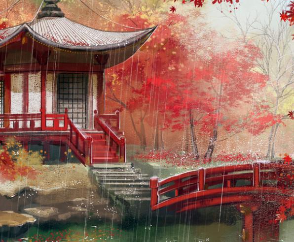 古风:梦里的江湖,百花齐放,人来人往,繁花似锦