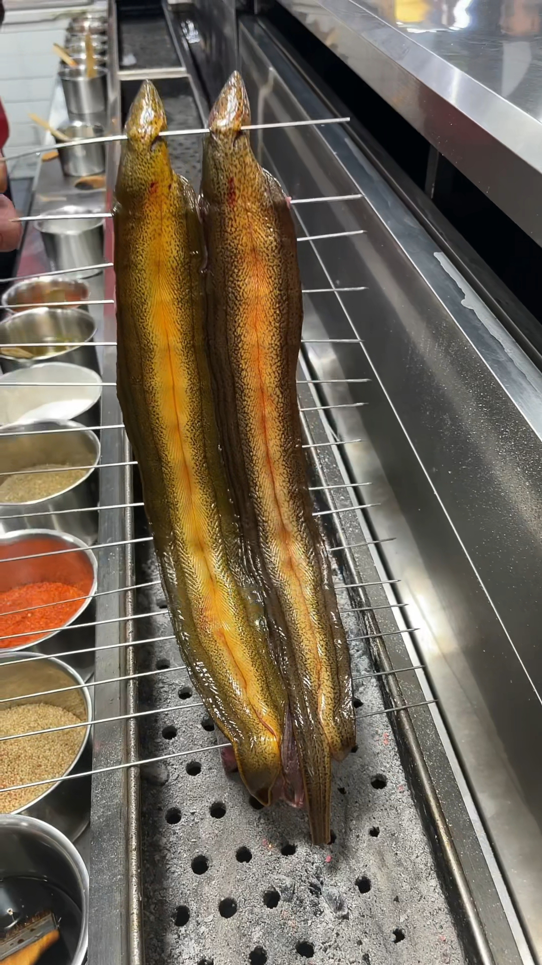 烧烤美食之烤黄鳝