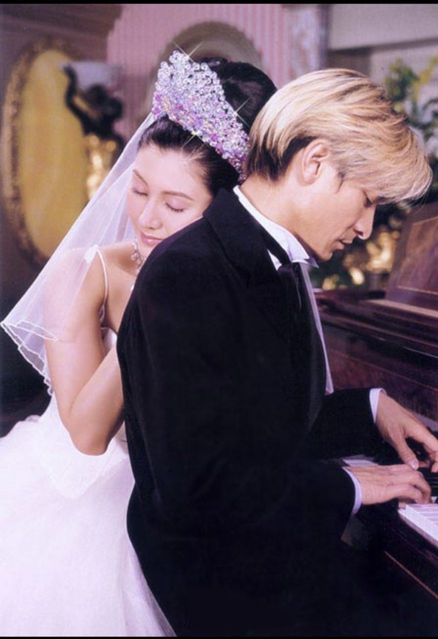 刘德华和李嘉欣的绝美婚纱照