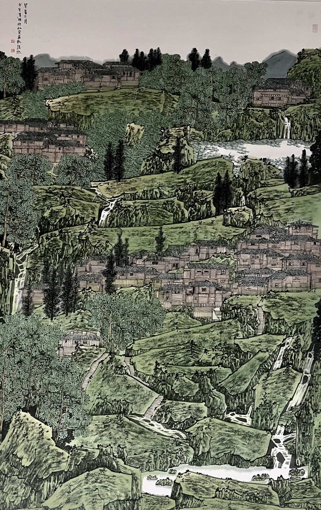 《丹青中国》满维起《中国山水画写生》节目成功直播录制