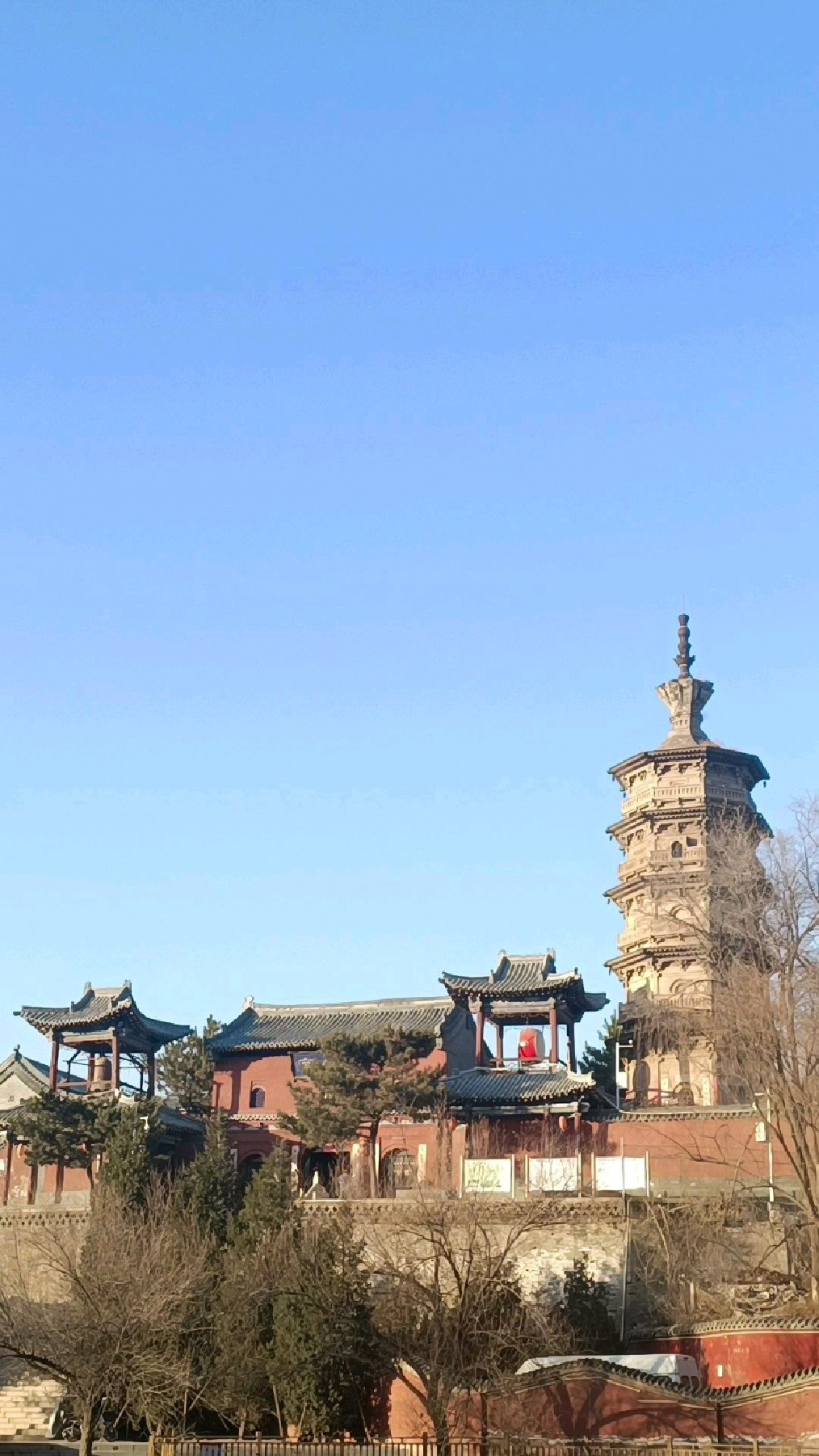 冬游道教圣地——河北涞源泰山宫