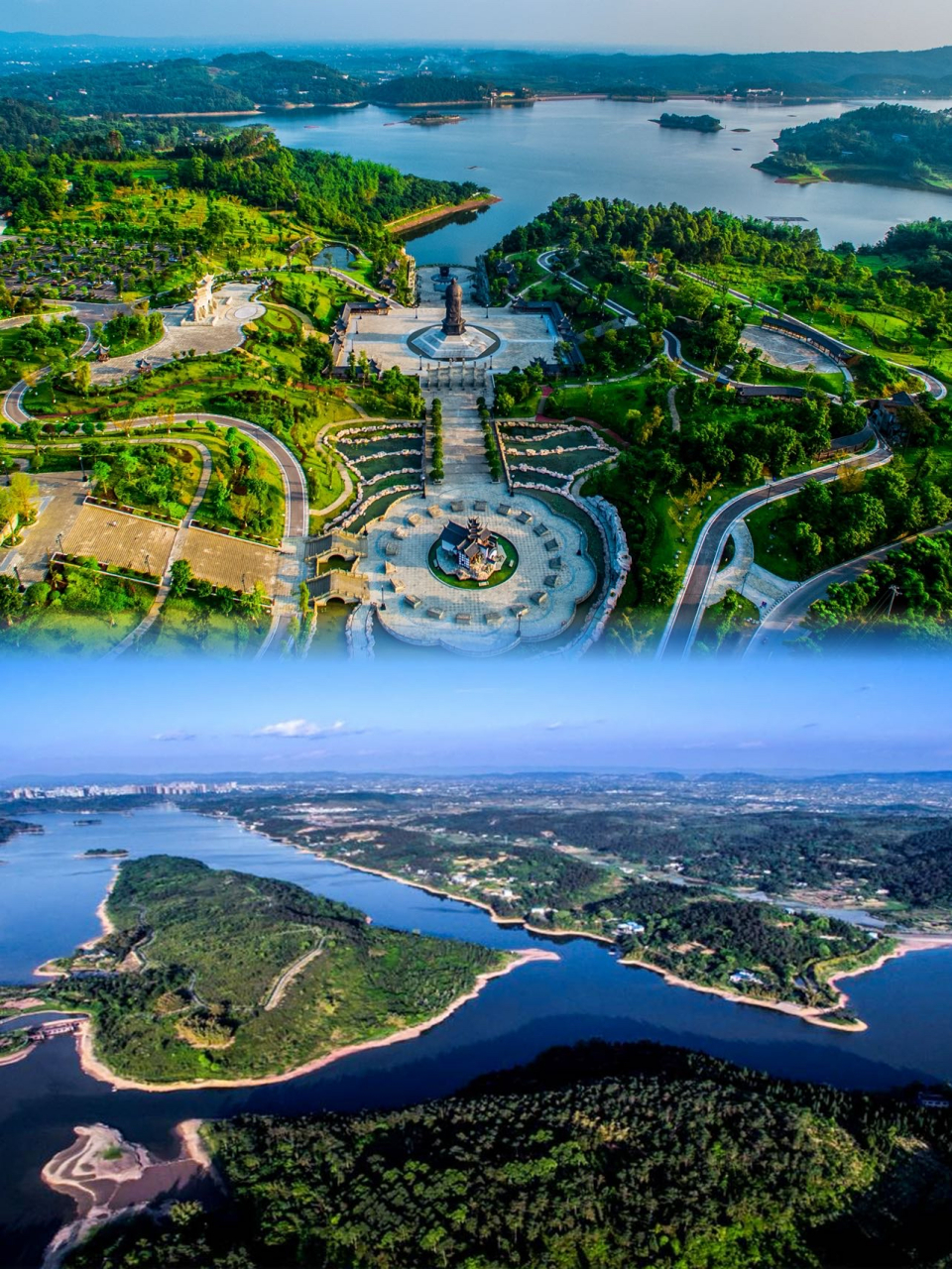 古宇湖是隆昌的"明珠"~ 自然景观丰富,风景宜人,也是众多"候鸟小精灵"