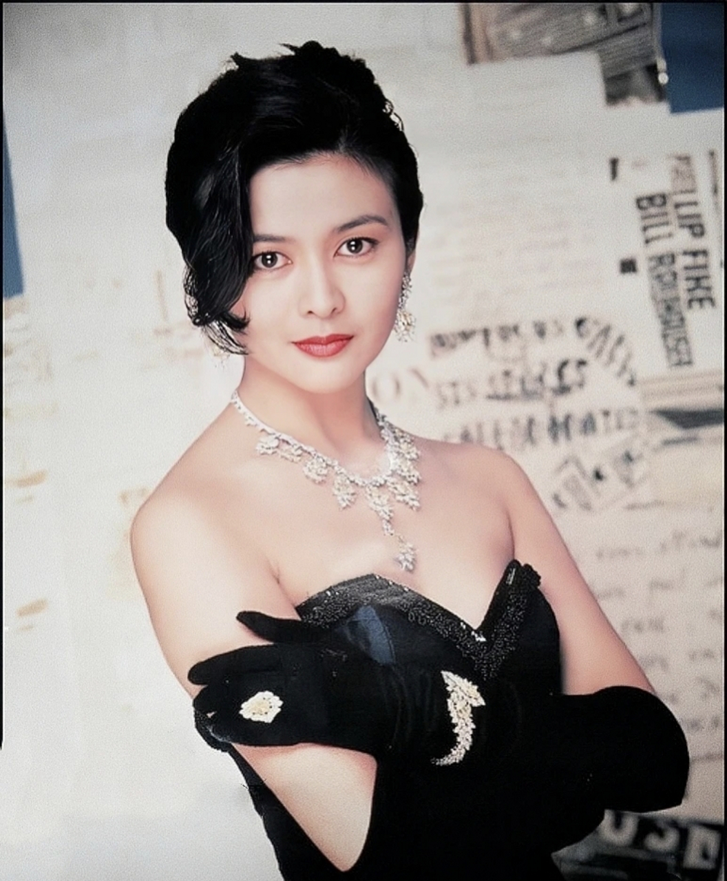 90年代美人: 关之琳,那阵多年轻啊!  #关之琳