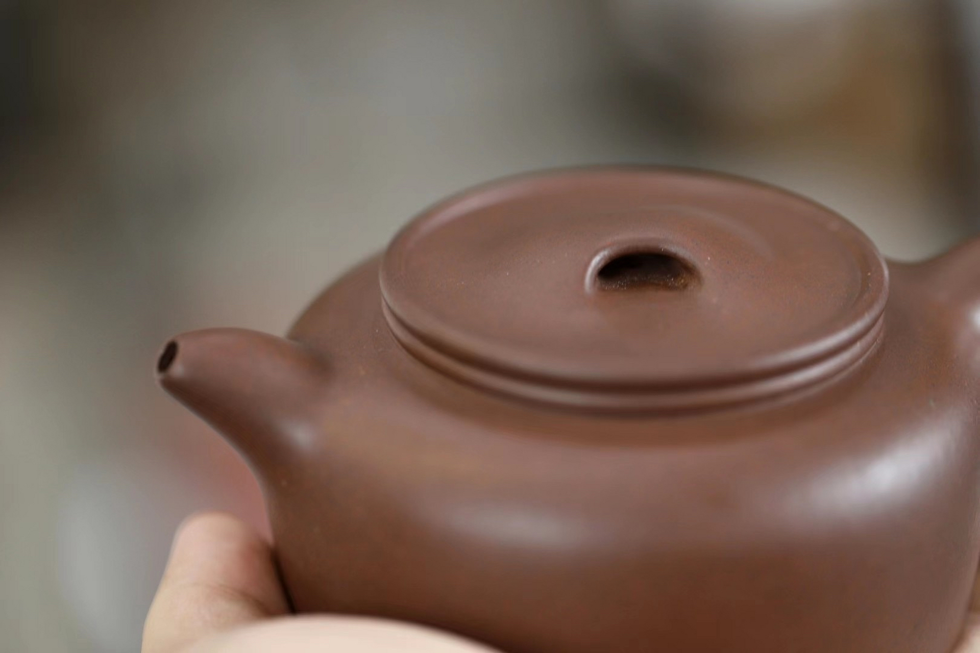 裴石民风格 牛盖莲子 陈华平 全手制   讨喜～#紫砂壶# #全手工