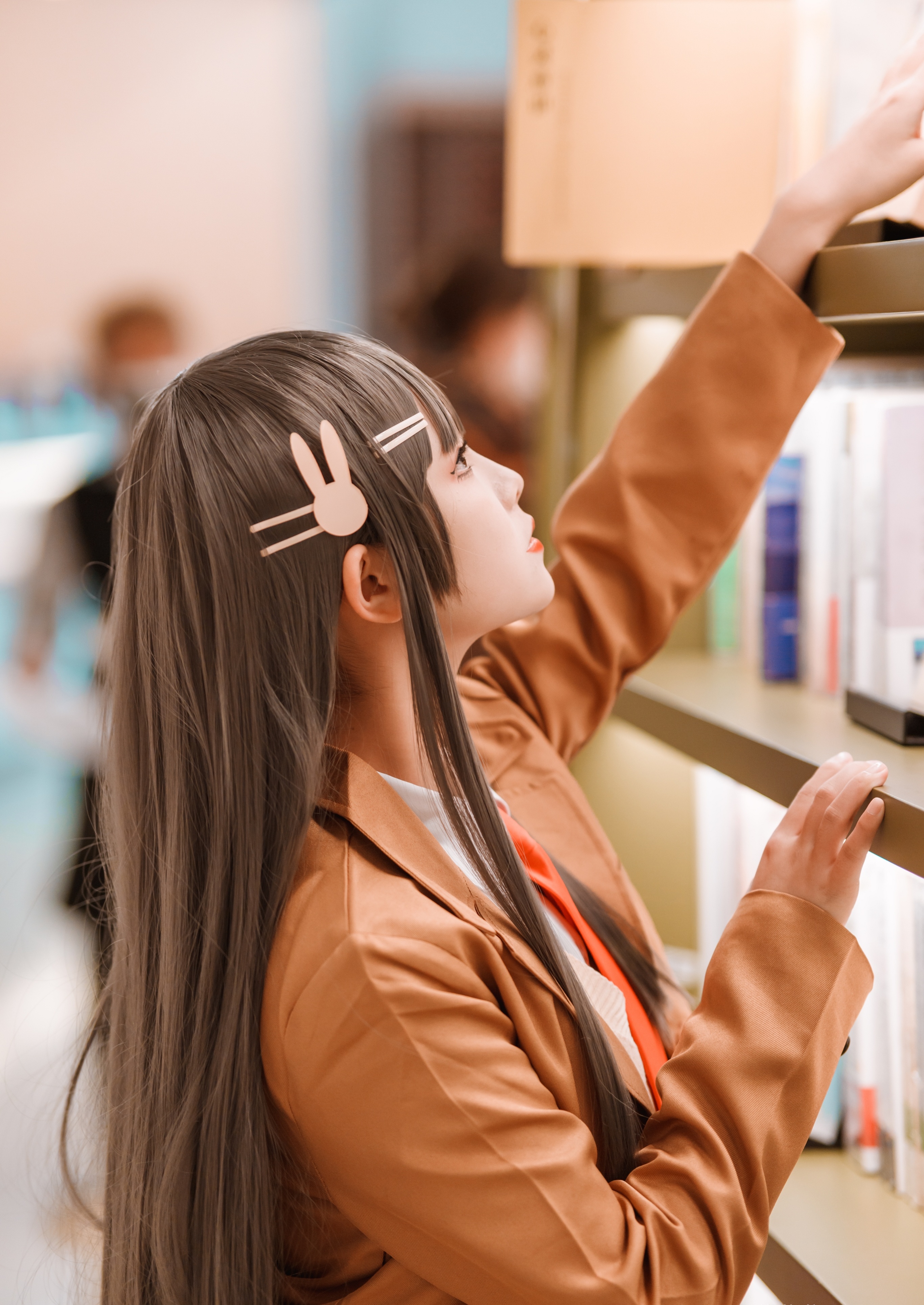 樱岛麻衣cos,这么好看的"黑丝"学姐,谁会不喜欢她呢?