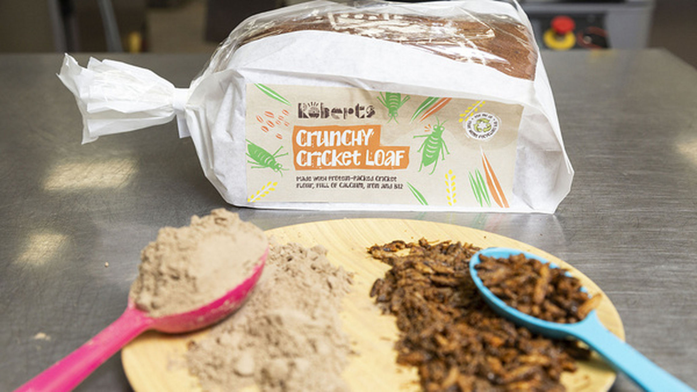 都灵市一家餐厅的厨师称,蟋蟀面粉富含维生素,纤维,矿物质和氨基酸,可