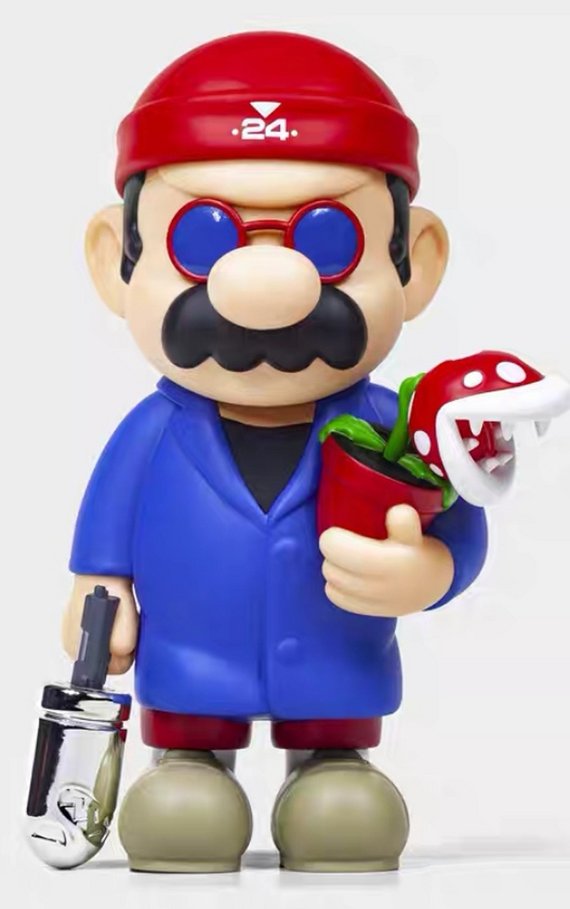 愚者乐园 超级专业马里奥 迷你杀手 essential 潮玩公仔!