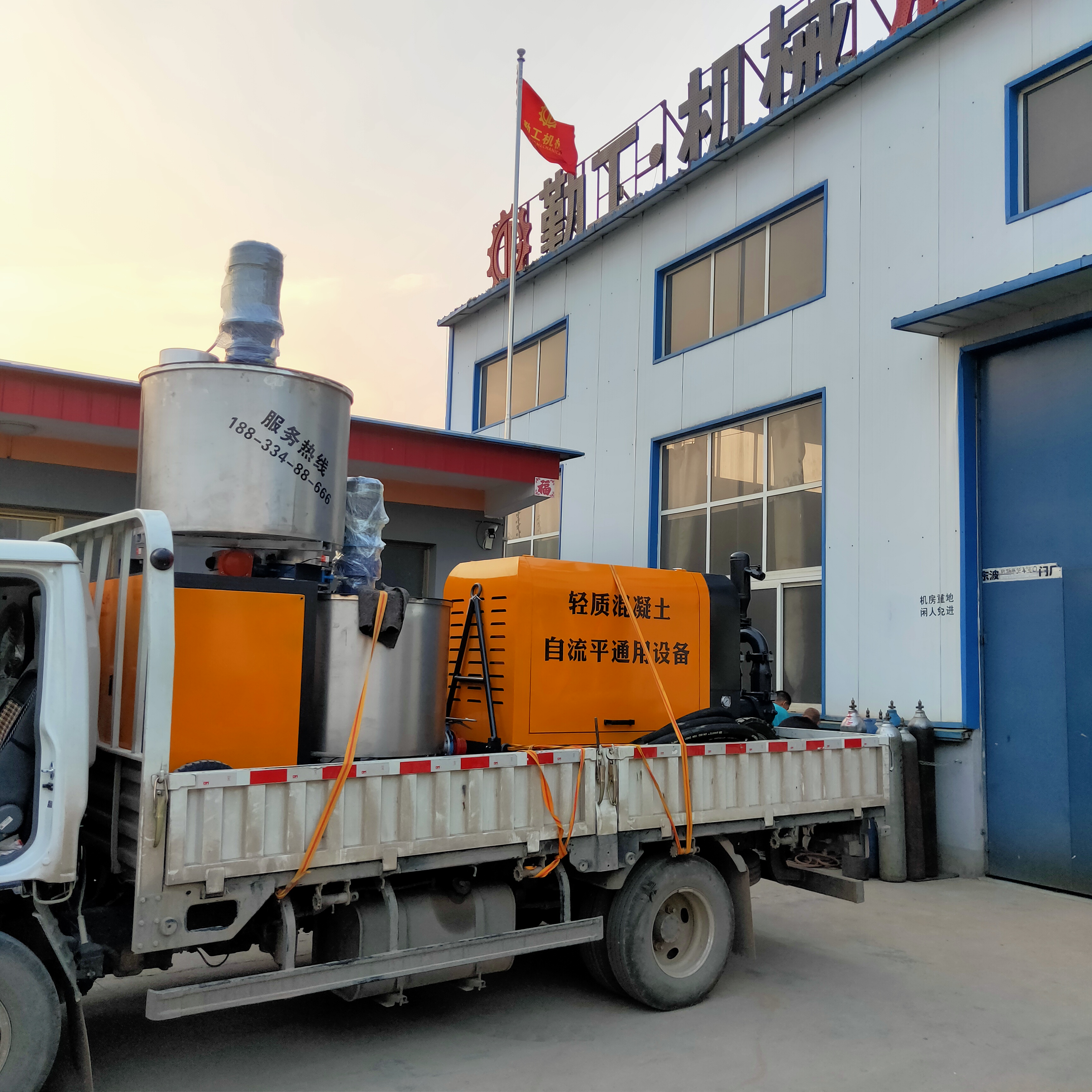 新型自流平设备石膏基自流平输送泵