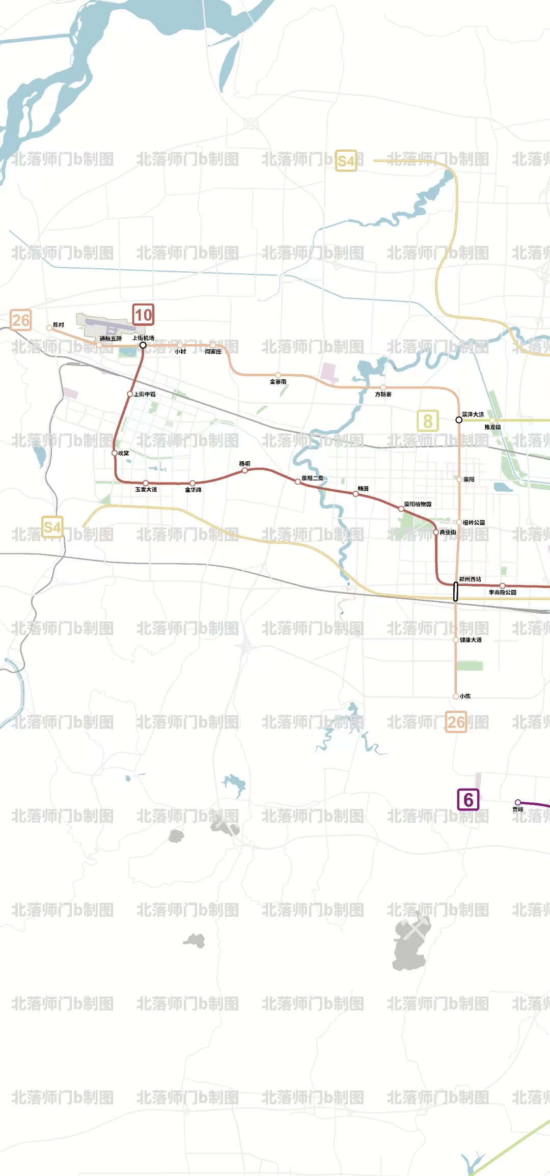 郑州地铁远景规划