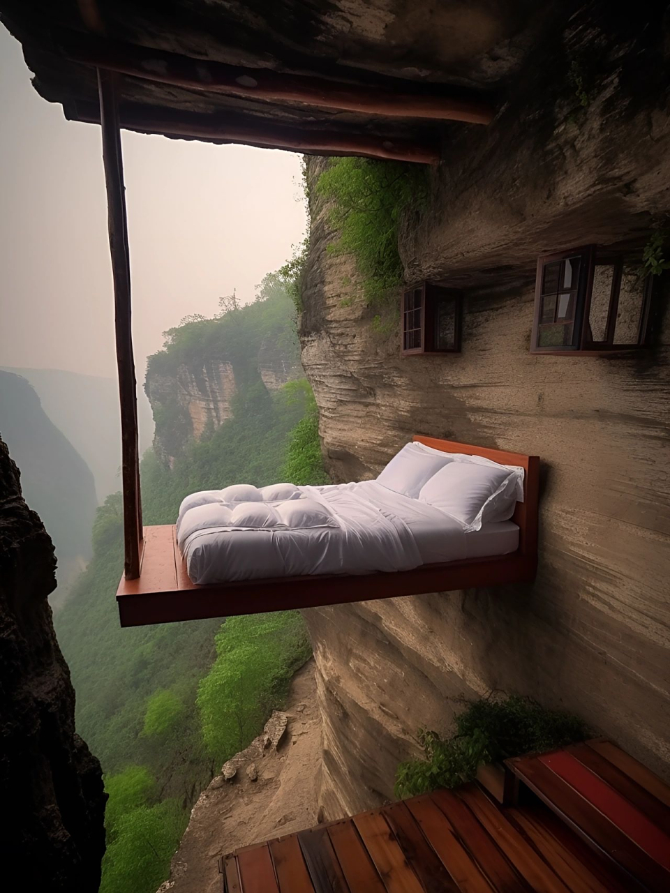 这样悬空的酒店 你敢住吗?