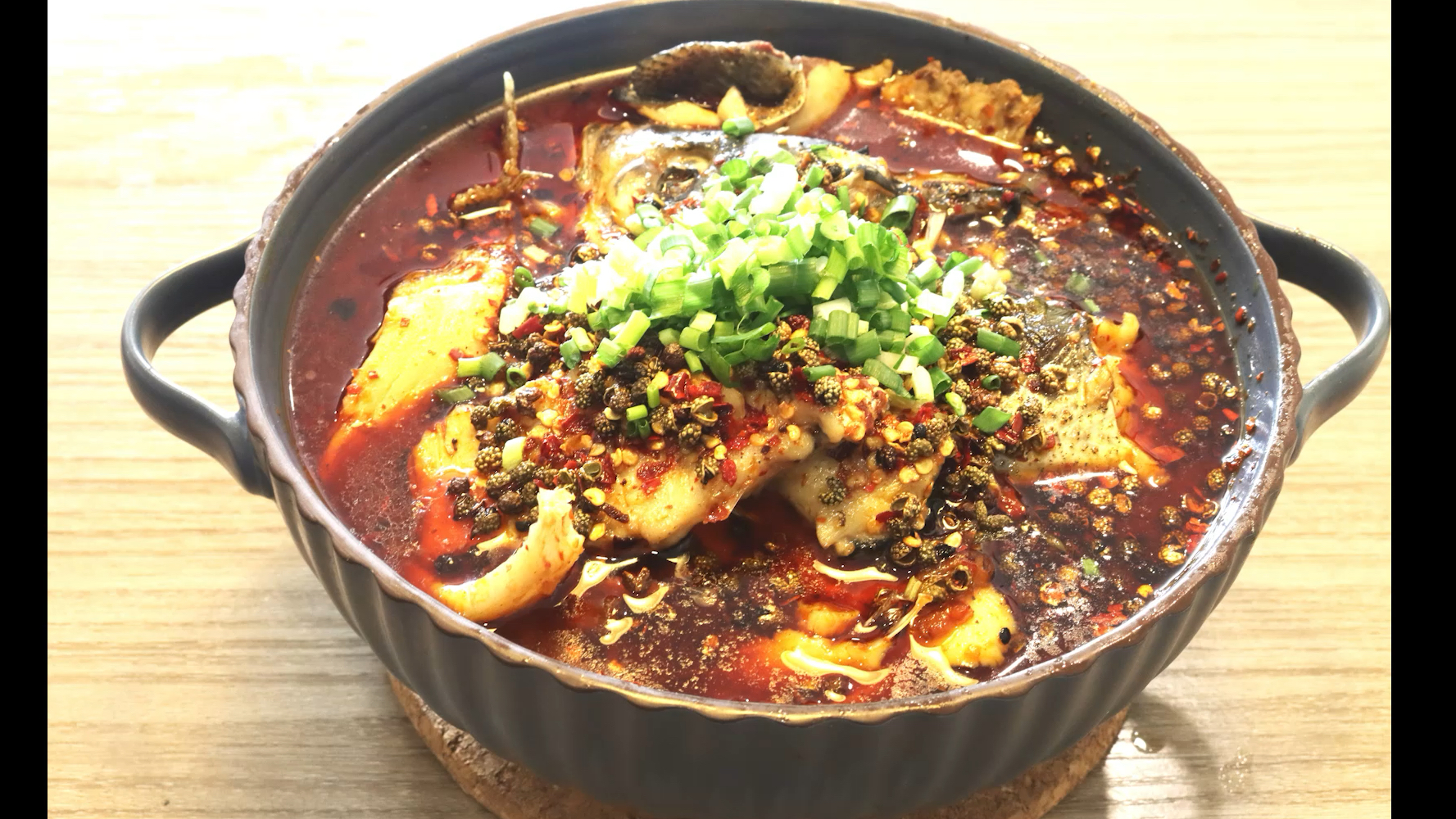 青花椒麻辣水煮鱼