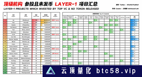 Layer2交互很热 但这些Layer1同样值得关注