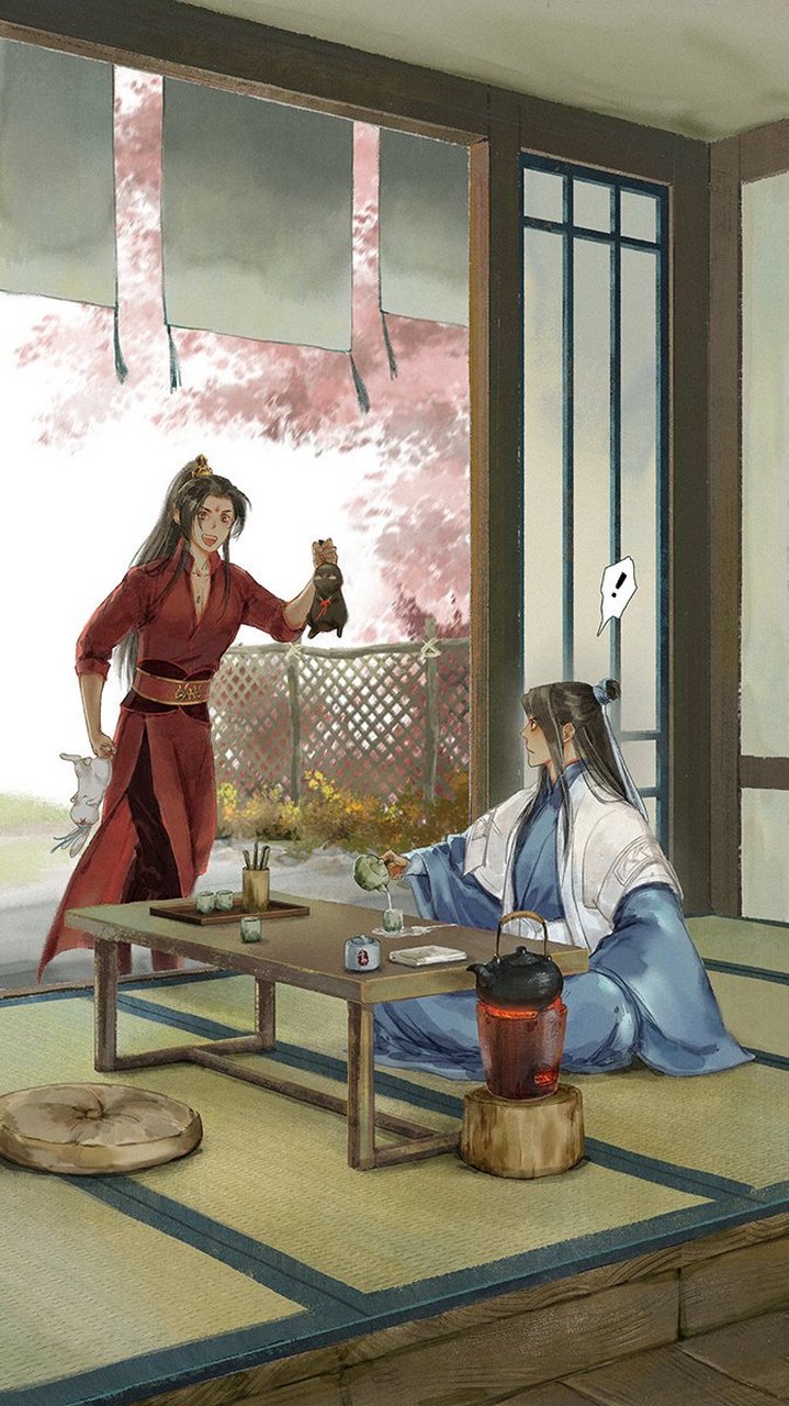人渣反派自救系统#  竹舍日常,这次涂个台版冰秋.  冰:师尊!
