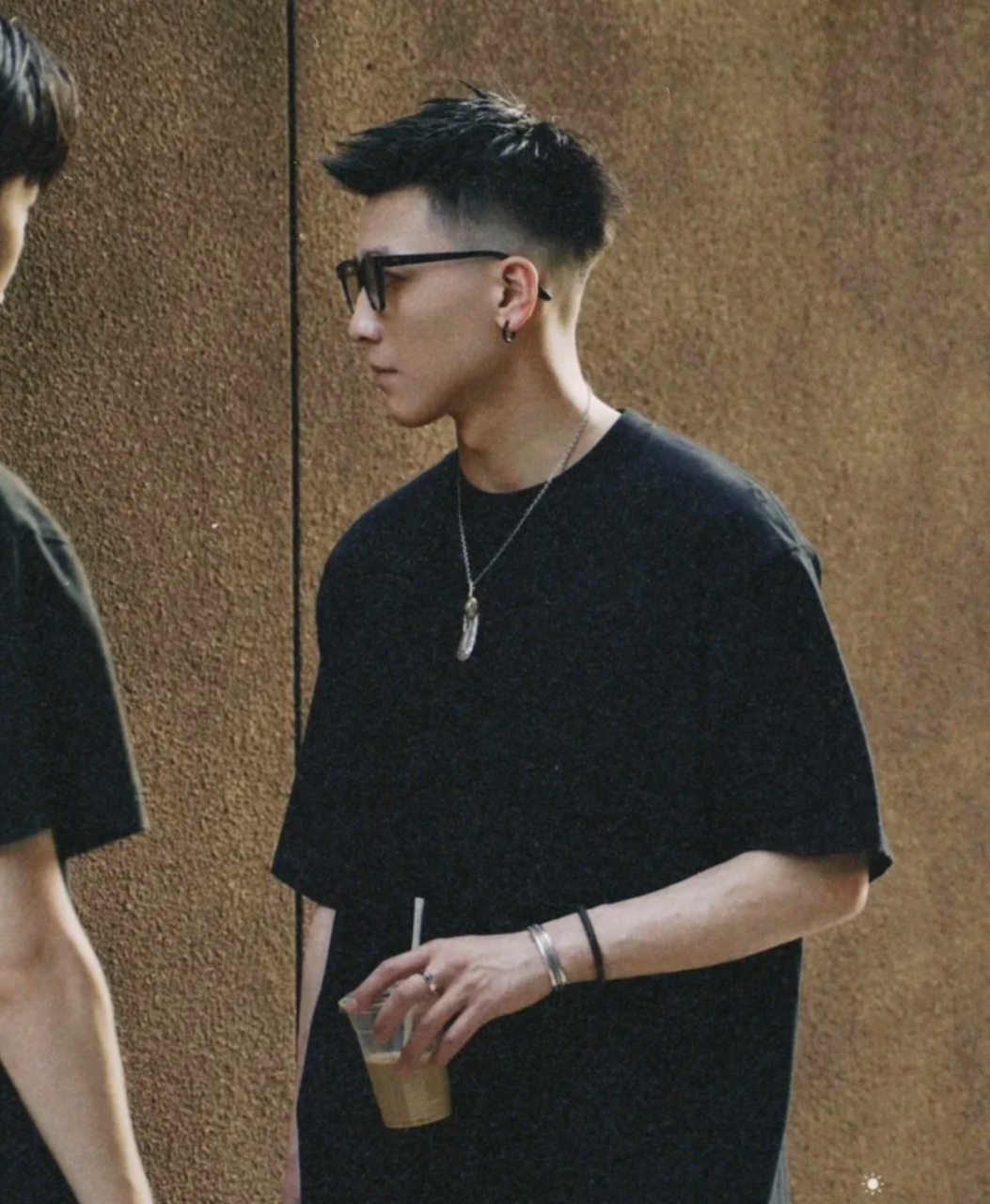 男生帅气立体飞机头#帅哥# #发型