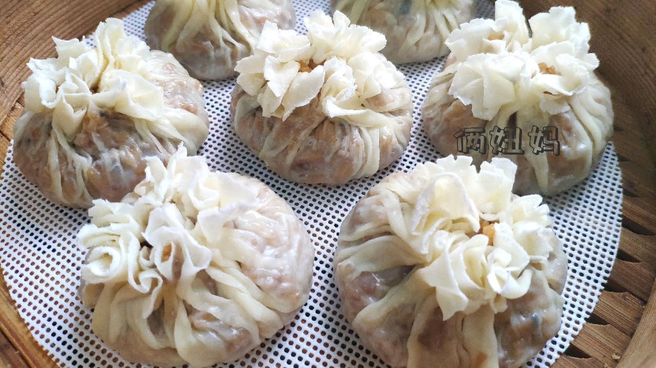 糯米烧卖，从皮到馅详细讲解，在家自制，皮薄馅足，干净卫生