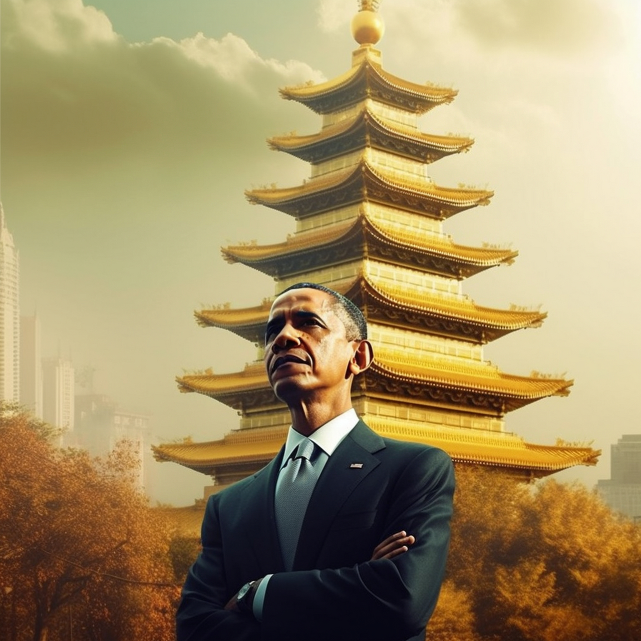 本名奥观海,英文名奥巴马,简历:中国工厂小伙,大企经理人,前美国总统