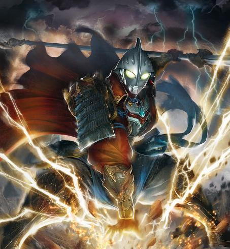 当奥特曼化身成为古代武士,迪迦双刀流,赛罗银河好有气场