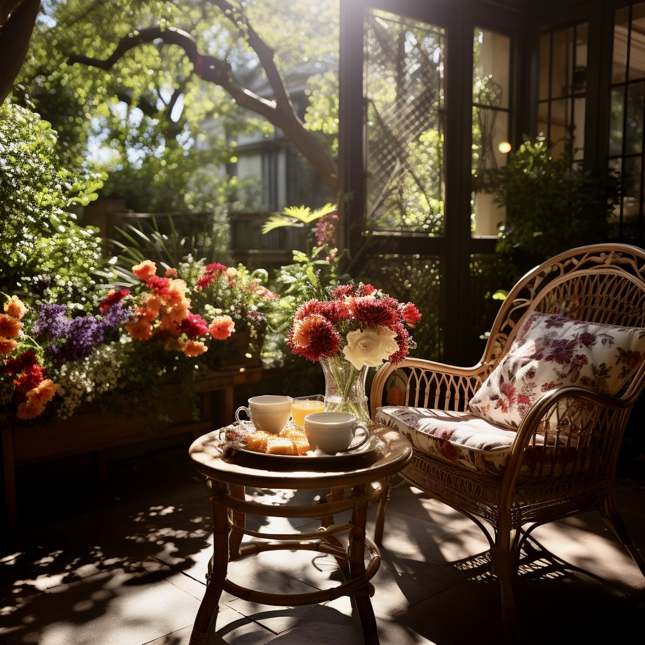 午后阳光·下午茶·书#ai共创计划# #ai提效训练营# #全勤创作局