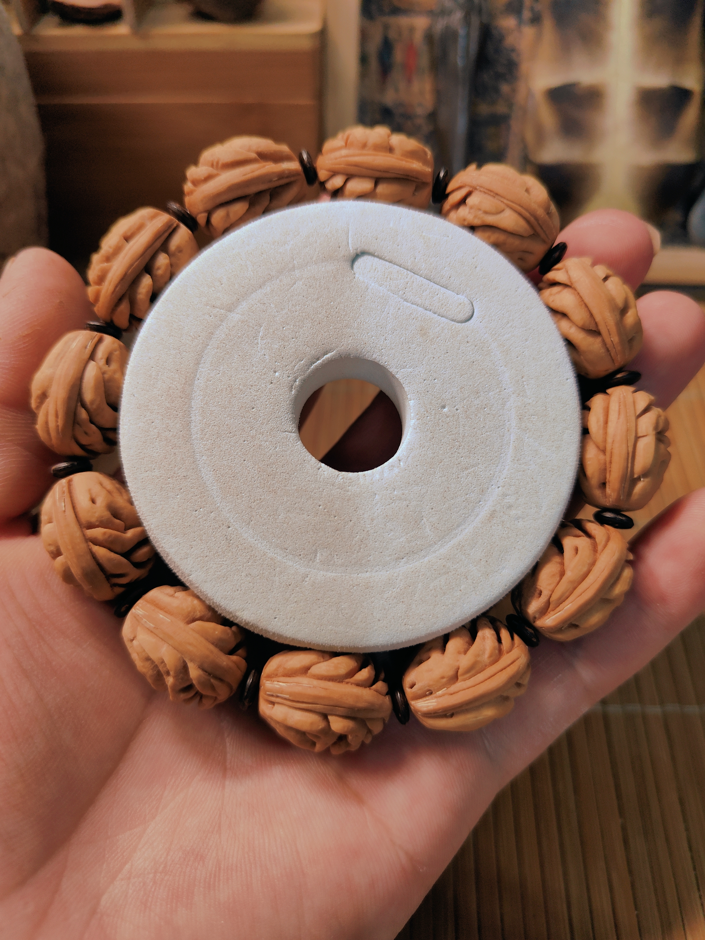 文玩桃核之碧桃核