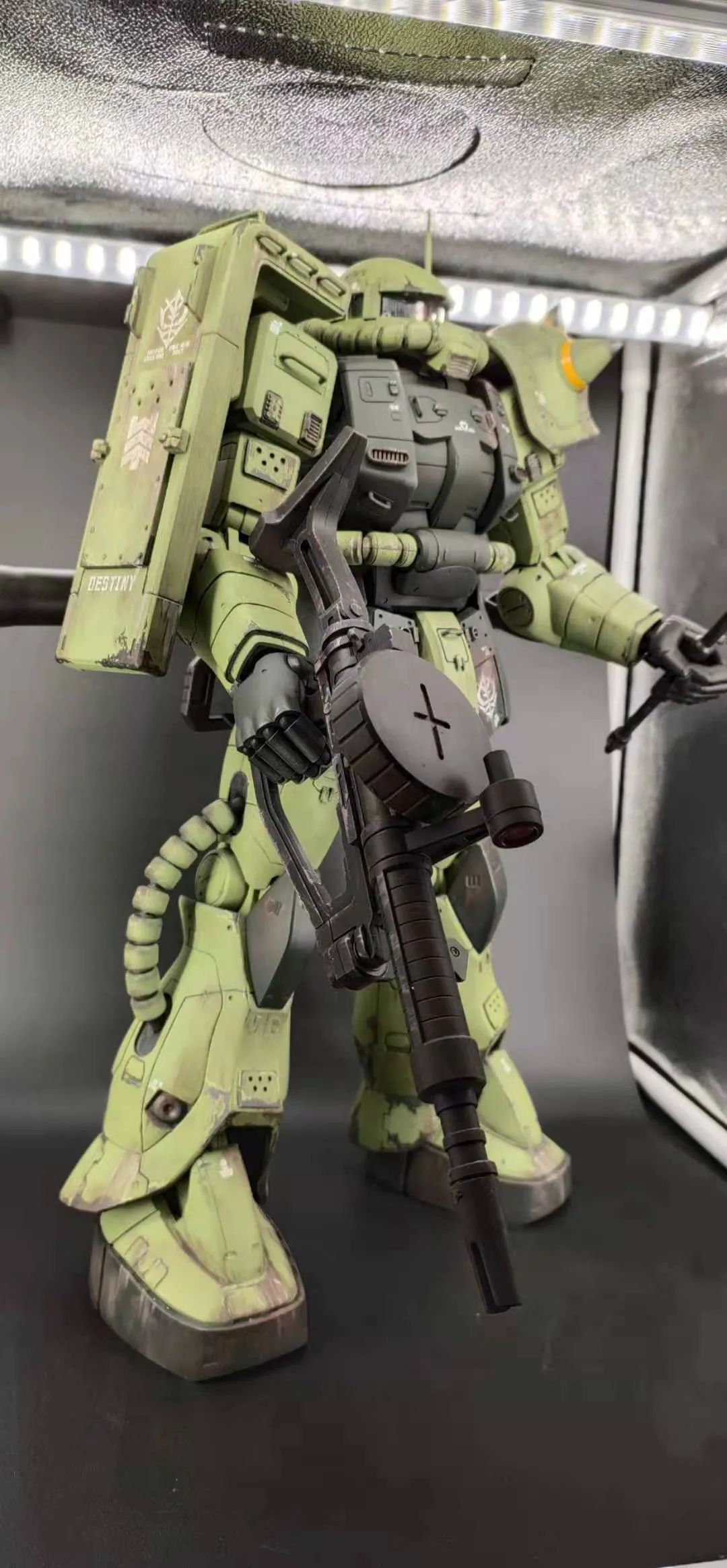 1/48扎古,旧化细节超多