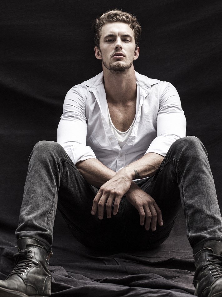 天菜帅哥美国模特christian hogue