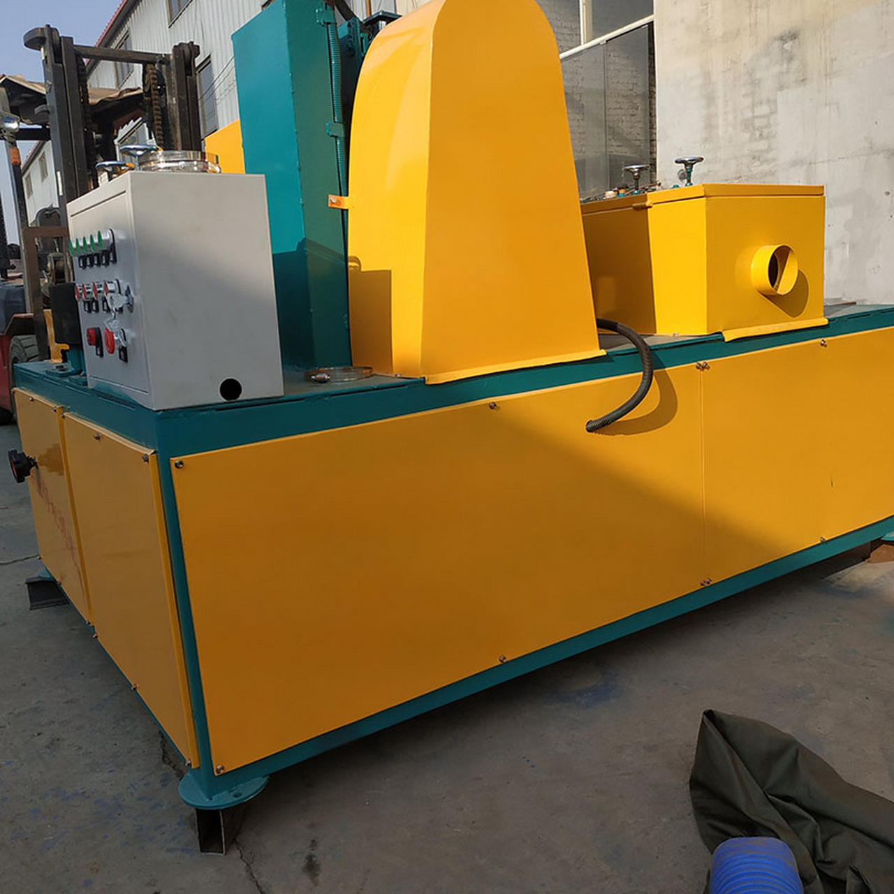 单组方管抛光机带钢抛光除锈机工业机械方管除锈机械#方管抛光机