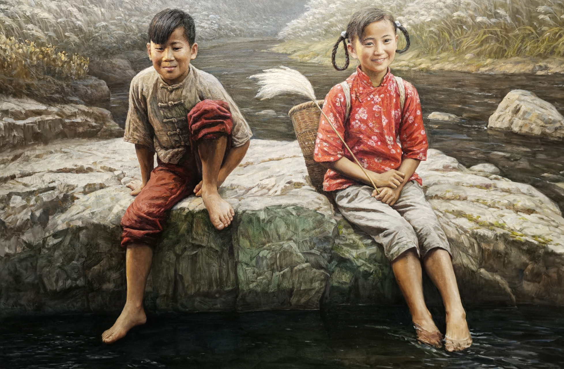 艺术永远是滋养人心灵的药.  艺术家李自健先生油画作品欣赏