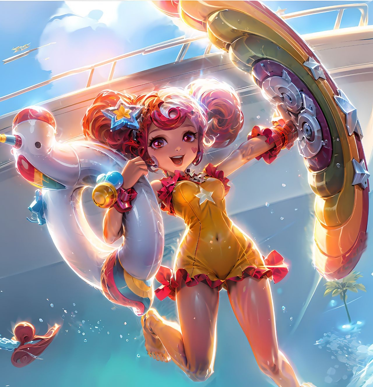 王者荣耀小乔 天鹅之梦 纯白花嫁 独角兽|||我觉得还是天鹅之梦好看啊