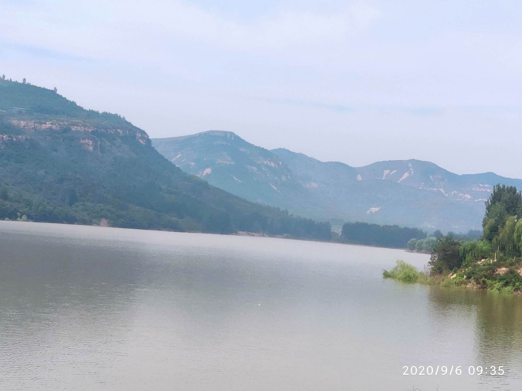 沂南三山沟下的寨子水库