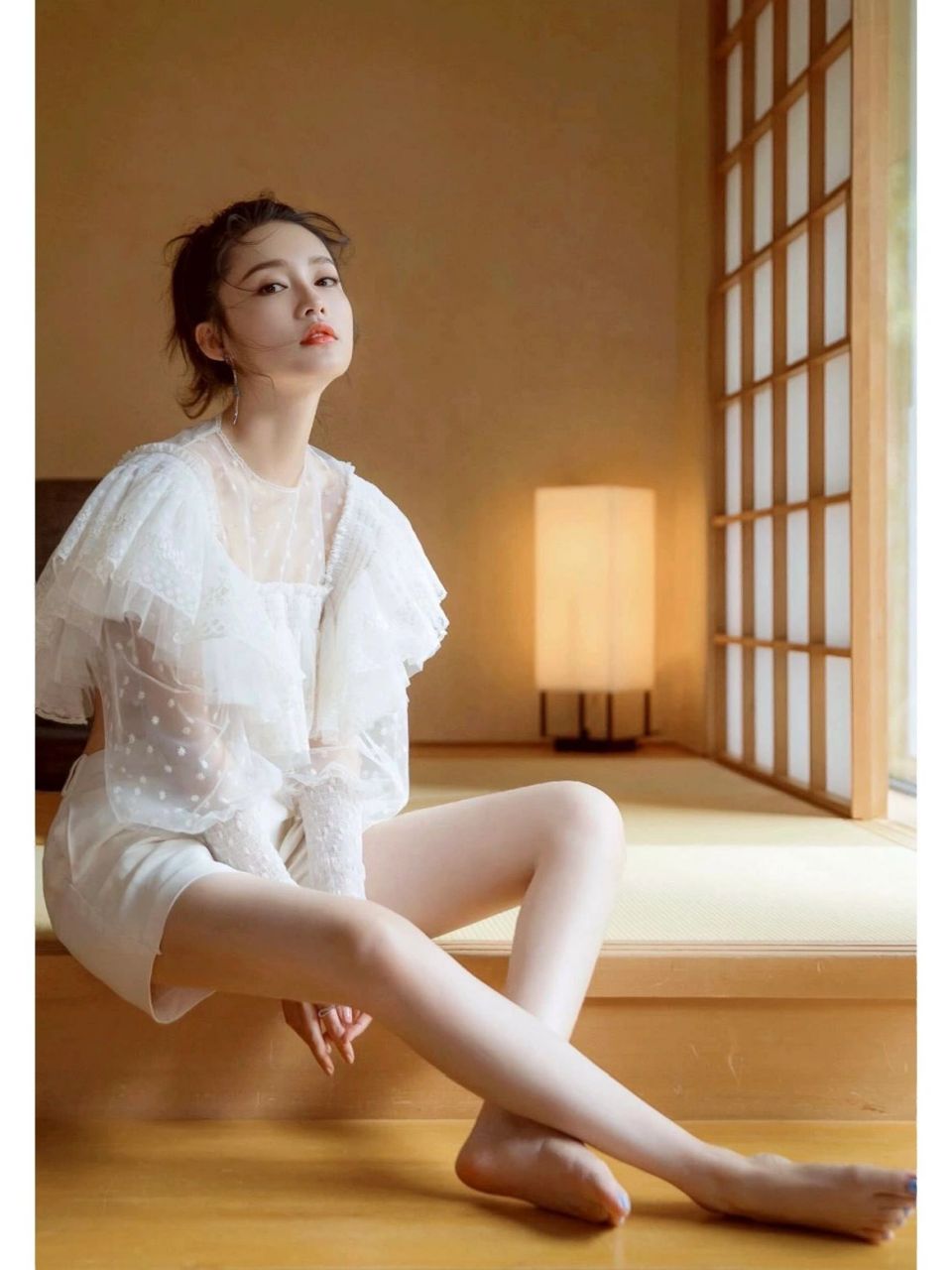 腿精系列——李沁 大长腿|||,实力派新生代美女演员,就是和白鹿