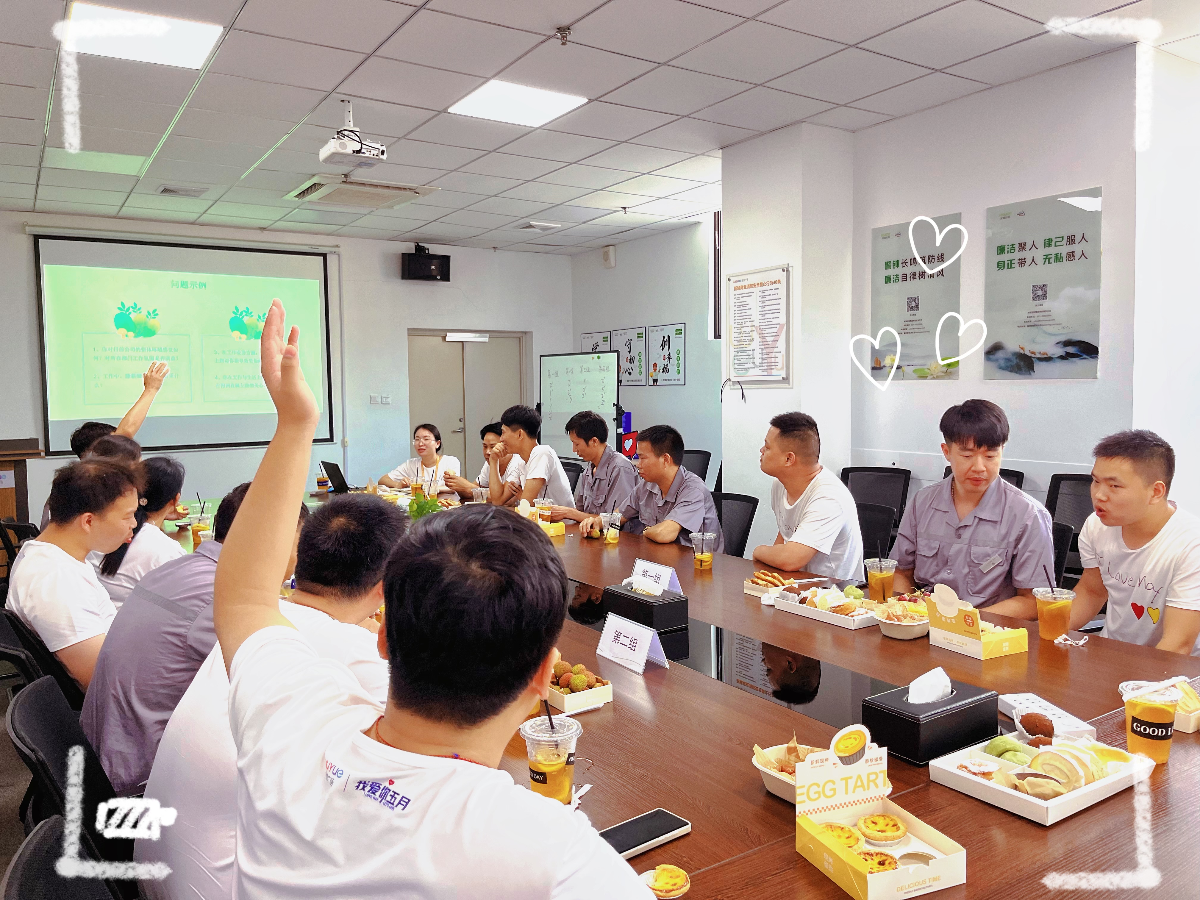 凝心聚力·共同前行|f级员工座谈会