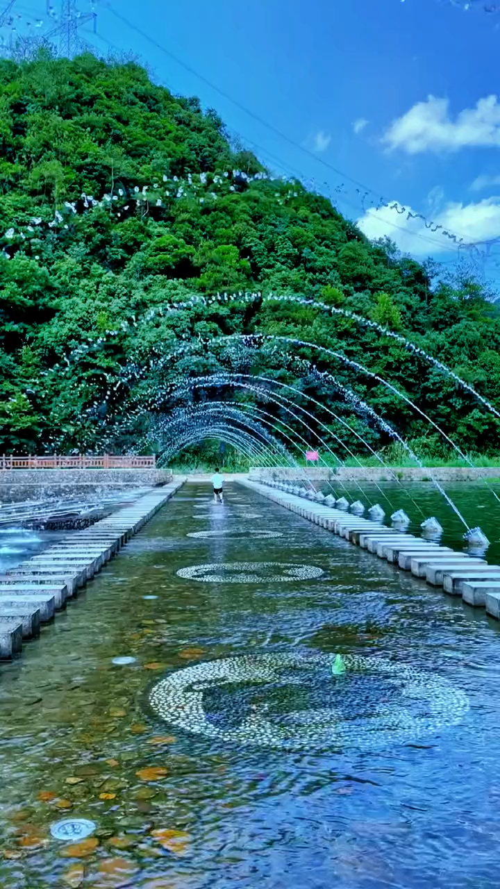 浙江省金华市浦江诗人小镇,休闲娱乐好地方