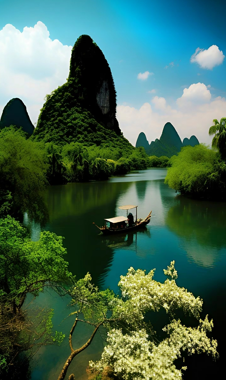 风景# 山清水秀美如画