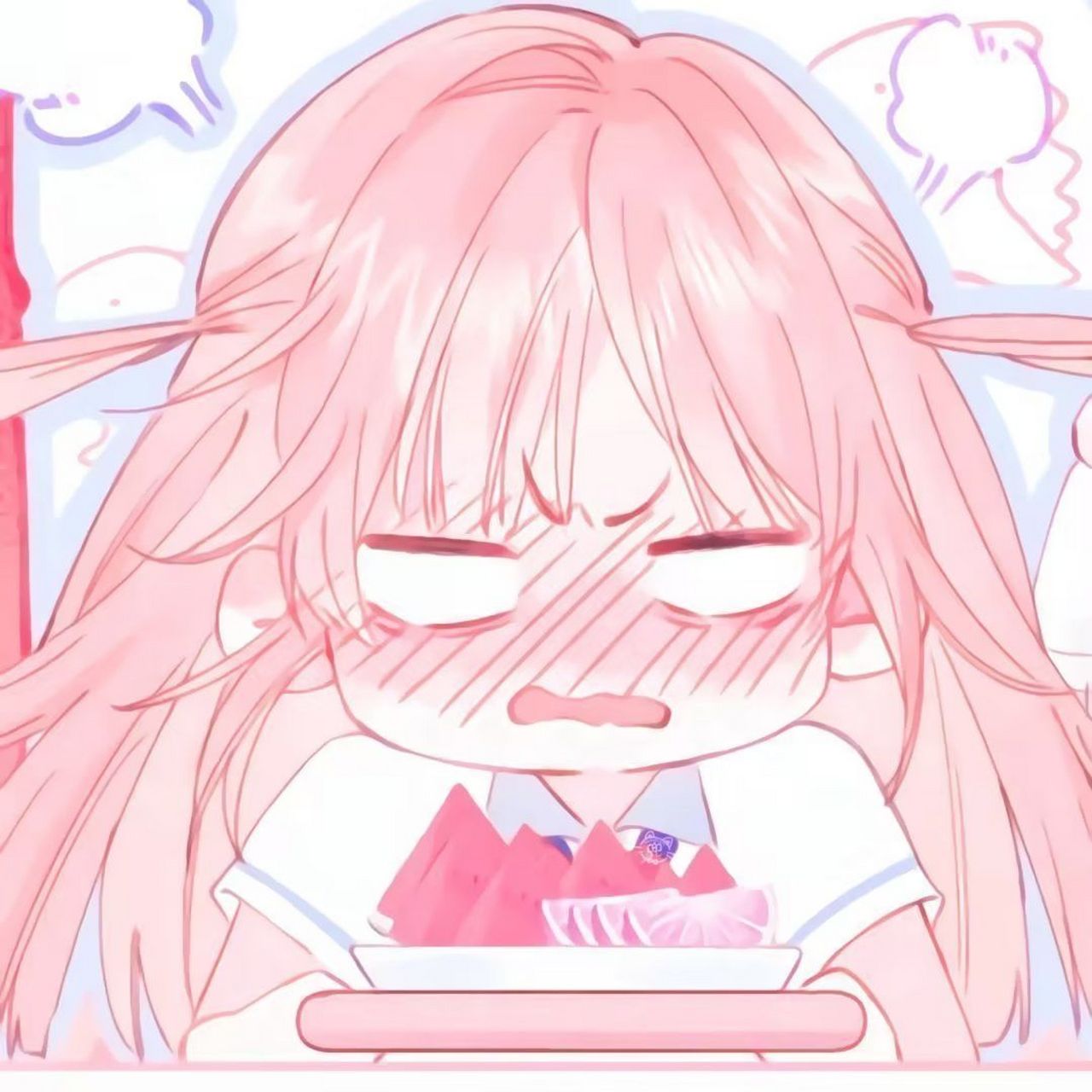 粉色系ins感女生头像#女生# #头像