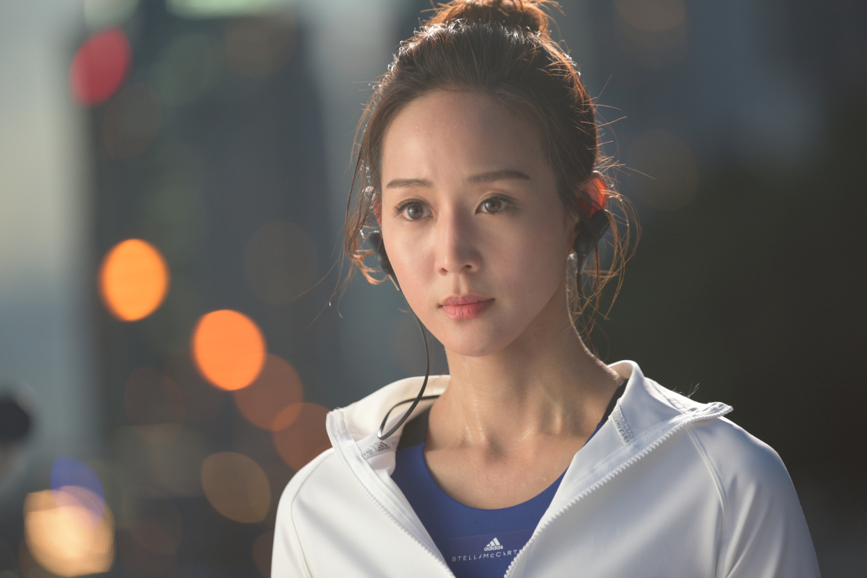 积极向上爱运动的张钧甯