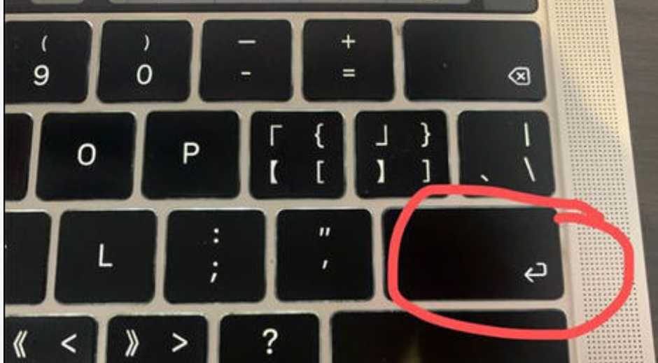电脑回车键是哪个键?