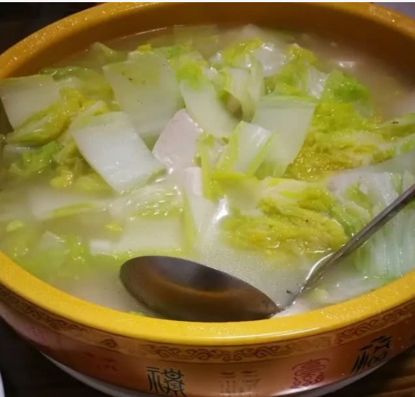 泰山三美汤——白菜豆腐水