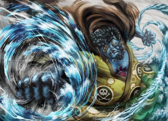 海贼王:七武海,三大将,杰尔玛66酷炫超清壁纸,汉库克超美