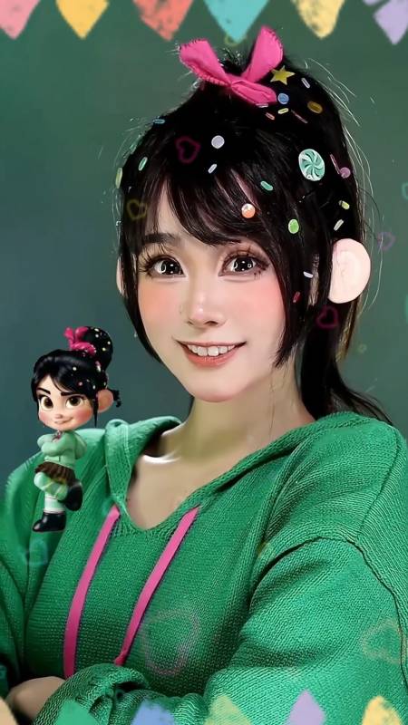 无敌破坏王云妮洛普卡点仿妆来咯-度小视