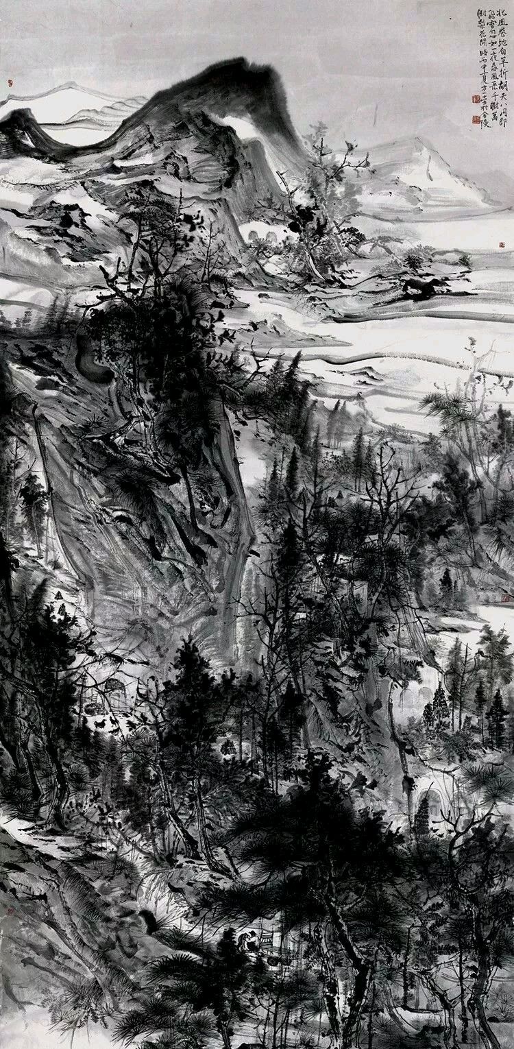 一方山水养一方人|方向军山水画