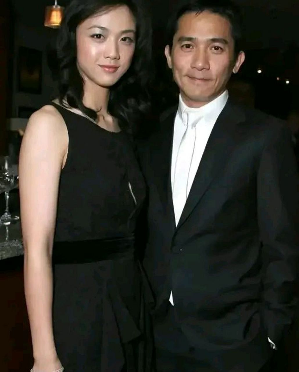 这是拍完《色戒》梁朝伟和汤唯为数不多的合影!